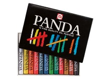 Waskrijt - Oliepastels - Panda - Ass/12Kl