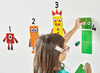Wiskunde initiatie - Learning Resources Numberblocks - herbruikbare stickers - set van 142