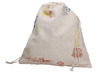 Textiel - groeten en fruit zakje - set van 3