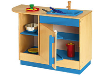 Keukenmeubeltjes - Keuken, Multi, Aanrecht En Koelkast - blauw - per stuk