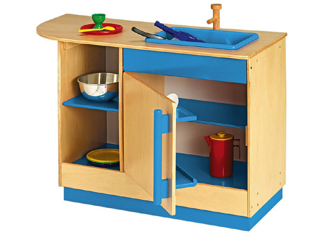 Keukenmeubeltjes - Keuken, Multi, Aanrecht En Koelkast - Blauw - Per Stuk