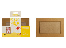 Creapapier - sodertex - craft passepartout kaarten - rechthoekig - set van 10