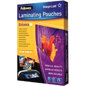 Lamineerhoezen - Fellowes Enhance80 ImageLast - 80 micron - A3 - glanzend - set van 100