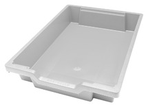 Opbergkist - F1 - 427 mm x 317 mm x 70 mm - grijs - per stuk