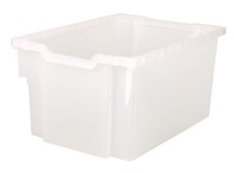 Opbergkist F4 - L:42,7 X B:31,7 X H:22 Cm - Transparant - Per Stuk