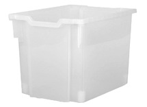 Opbergkist N3 - L:38 X B:31,7 X H:30 Cm  - Transparant - Per Stuk