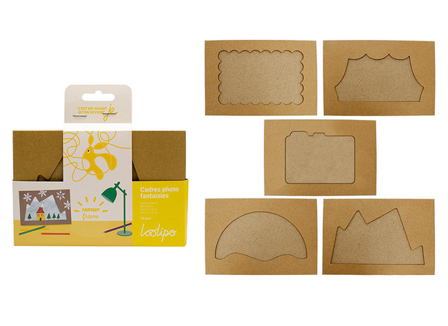 Creapapier - Sodertex - Craft Passepartout Kaarten - Fantasie - Set Van 10