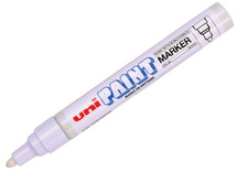 Stiften - verfstiften - Uni-Paint PX20 - wit - per stuk