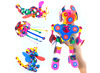 Constructie - magnetische blokken - Clixo - set van 60