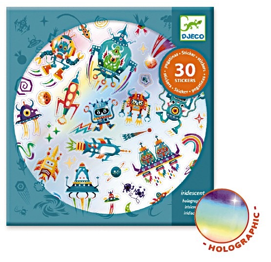 Stickers - Djeco Intergalactic - Set Van 30