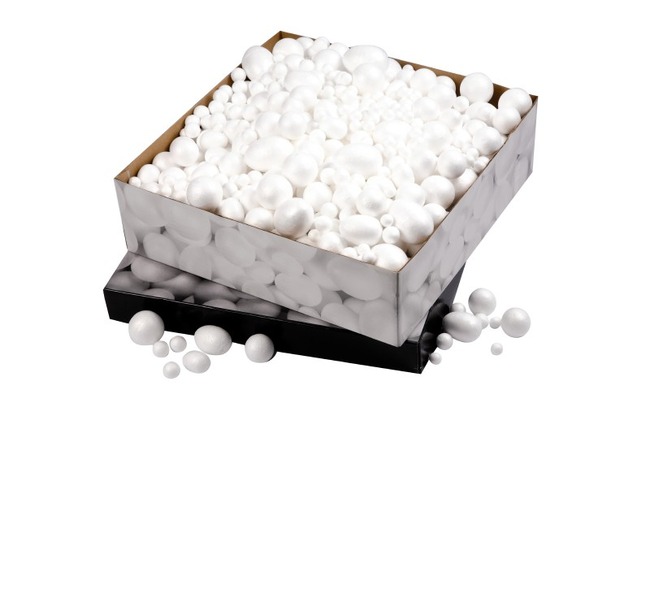 Figuren - Piepschuim - Bollen En Eieren - Set Van 550 Assorti
