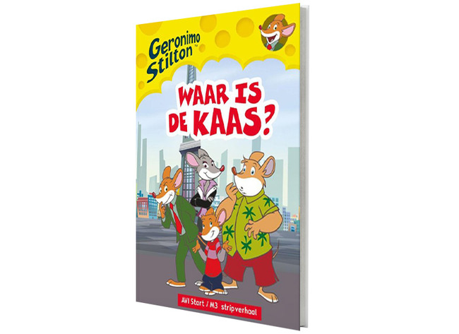 Boek - Geronimo Stilton Avi Start - Hap Hap - Waar Is De Kaas? - Per Stuk