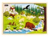 Puzzel - Dieren Van De Wereld - Set Van 4