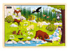Puzzel - Dieren Van De Wereld - Set Van 4