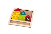 Puzzel - 3d de straat