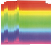 Karton - regenboogkarton - A4 - 180 g - set van 10