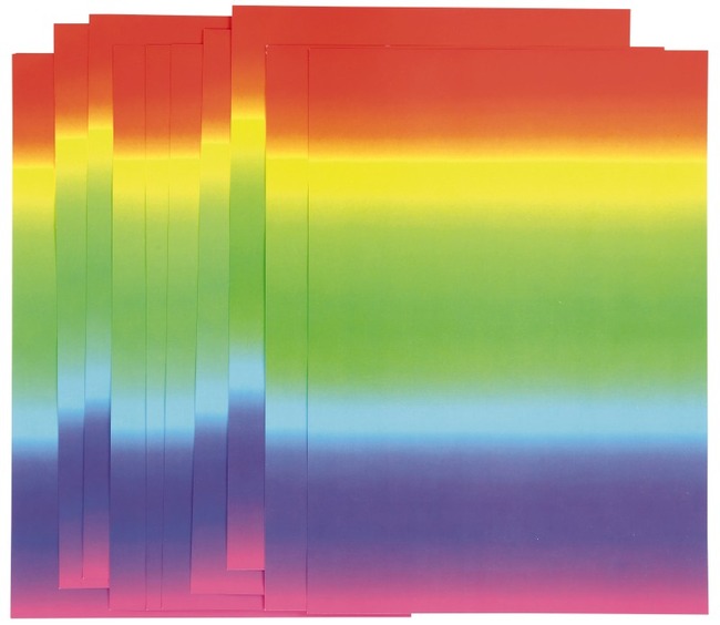 Karton - Regenboogkarton - A4 - 180 G - Set Van 10