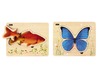 Houten Puzzels - De Dieren - Set Van 4