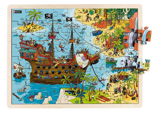 Grote Puzzel-de Piraten