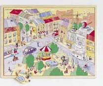 Grote Puzzel - In De Stad