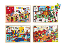 Puzzel Set-In School