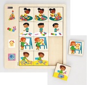 Luditab - volgorde - op school