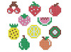 Parels - aquaparels - fruit - per set