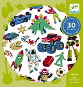 Stickers - speelgoed 30st