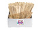 Knutsellatjes - Ijsstokjes - Hout - Natuur - Mix - Set Van 1200