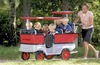 Op stap - Winther - Turtle kiddy bus - zonnedak - per stuk