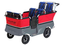 Turtle Kiddy Bus 6-Zitter