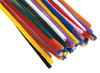 Chenilledraad - 30,5 cm x 6 mm - gekleurd - set van 100 assorti