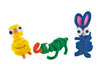 Chenilledraad - 30,5 cm x 6 mm - gekleurd - set van 100 assorti