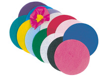 Knutselpapier - zijdepapier - Roylco - vouwbladen - rond - 10 cm diameter - set van 500