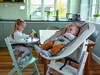 Eetstoel - treppy - newborn seaty white - per stuk