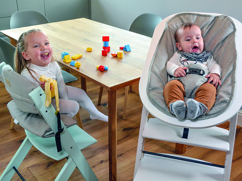 Eetstoel Treppy Newborn Seaty White Hageland