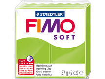 Boetseerklei - Staedtler Fimo Soft - boetseren - 57 g - appelgroen - per stuk