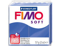 Boetseerklei - Staedtler Fimo Soft - boetseren - 57 g - briljantblauw - per stuk