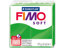 Boetseerklei - Staedtler Fimo Soft - boetseren - 57 g - tropisch groen - per stuk