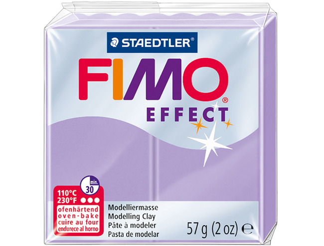 Boetseerklei - Staedtler Fimo Soft - Boetseren - 57 G - Lila - Per Stuk
