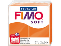 Boetseerklei - Staedtler Fimo Soft - boetseren - 57 g - mandarijn - per stuk