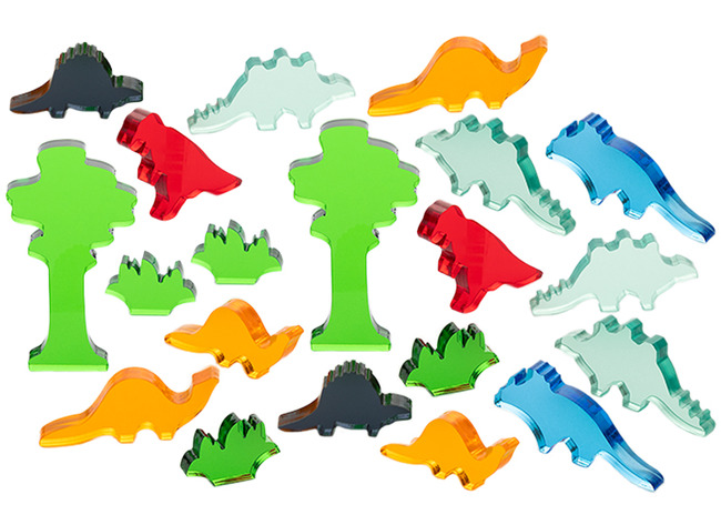 Dieren - Dusyma - Luxi - Dinosaurussen - Set Van 20