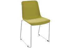 Frame grijs - zitvlak groen