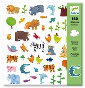 Stickers - dieren 160st