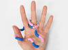 Fidget - Tangle Jr. Classic Neon & Sparkle - per stuk