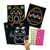 Pasen - Stickers - Kleefrondjes - Paaskaarten - Ass/8