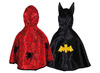 Verkleedkledij - Great pretenders - Verkleedcapes - Spiderman - per stuk