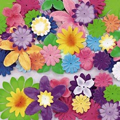 Textiel - Bloemen - Ass/500