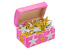 Stickers - sterren - foam - glitter - set van 100 assorti