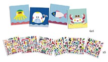 Stickerpret - zeedieren